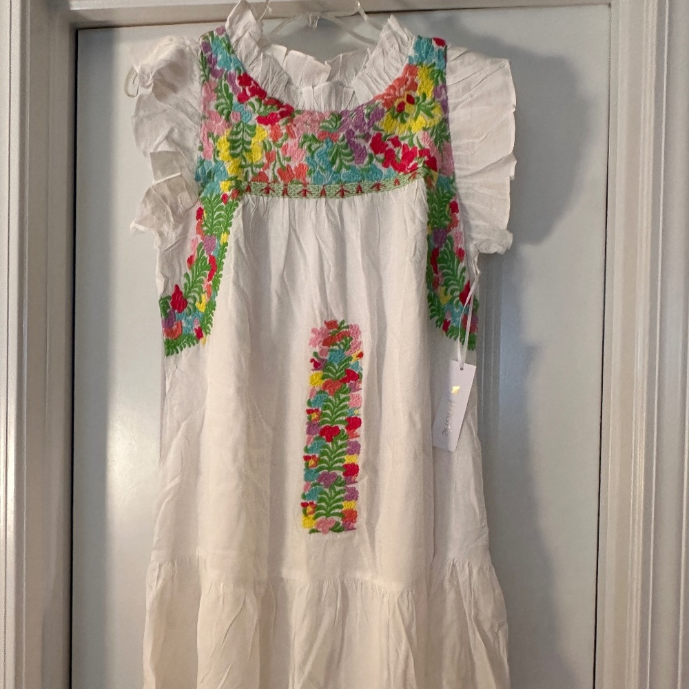 J.Marie The Isla Mae Ruffle Neck Dress
